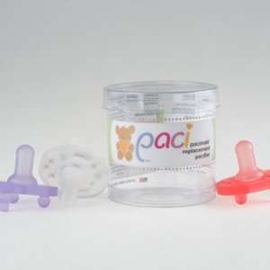  Pacimals Replacement Pacifier 3 Pack   Girl Pack: Baby