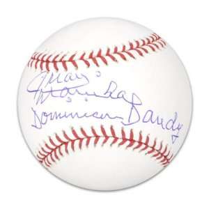   Marichal Autographed Baseball  Details: Dominican Dandy Inscription