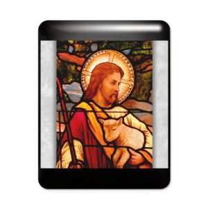  iPad Case Black Jesus Christ with Lamb 