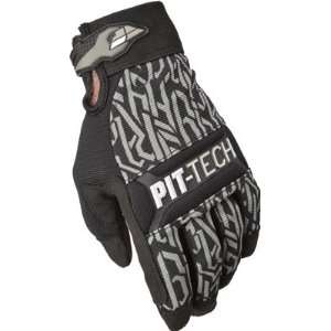    Fly Racing Pit Tech Pro Mechanics Gloves Black 13 Automotive