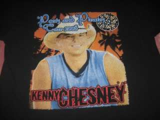 Kenny Chesney & Leann Rimes 2008 Concert T Shirt  