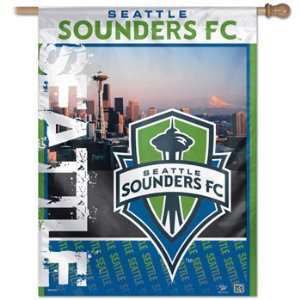  Seattle Sounders   27 x 37 MLS Vertical Banner Patio 