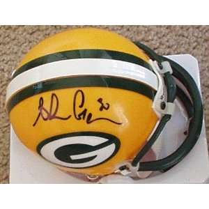   Ahman Green autographed Green Bay Packers mini helmet: Everything Else