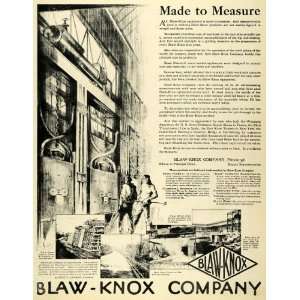 1919 Ad Blaw Knox Youngstown Sheet Pittsburgh Albert Lehman Winnipeg 