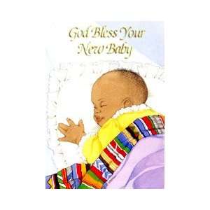  God Bless Your New Baby Card: Toys & Games