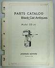 orig vintage johnson motors repair parts catalog model buy it