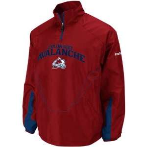  Reebok Colorado Avalanche Garnet Center Ice Hot Quarter 