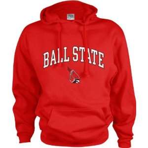   : Ball State Cardinals Perennial Hooded Sweatshirt: Sports & Outdoors