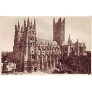   Coaster English Church Kent Canterbury Cathedral K150