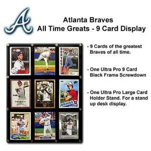 Atlanta Braves Greats Of The Game Trading Card Set:  Sports 