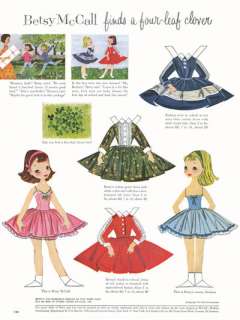 Betsy McCall Paper Doll 10 Year Collection 1951 to 1961  
