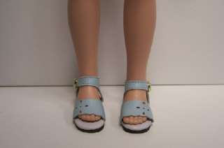 LT BLUE Sandals Shoes For 14 Betsy McCall Dolls♥  