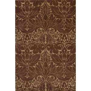   Copper Floral Wool Hand Tufted Area Rug 8.00 x 11.00.: Home & Kitchen