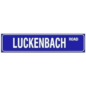  LUCKENBACH ROAD texas country street sign