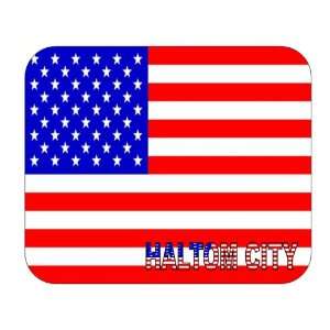    US Flag   Haltom City, Texas (TX) Mouse Pad 