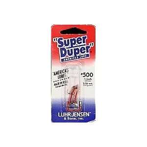  Luhr Jensen Fishing Tackle Super Duper 1 inch Fire: Sports 