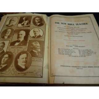 1922 Illustrated HOLY BIBLE   The New Bible Teacher  