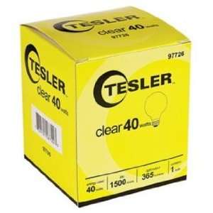  Tesler 40 Watt G25 Clear Glass Light Bulb