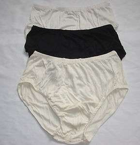   Pure Silk Knit Mens Underwear Bikini Briefs Size L (W33 36)  