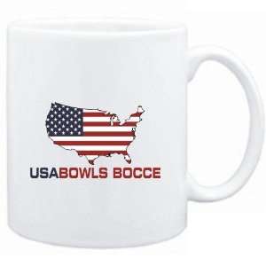    Mug White  USA Bowls Bocce / MAP  Sports: Sports & Outdoors