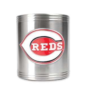 Cincinnati Reds Insulated Stainless Steel Holder:  Kitchen 