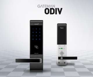 GATEMAN IREVO ODIV Digital Door Lock Handle +2Card keys  