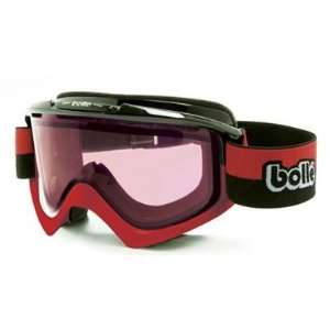  Bolle Nova Ski Goggles   Contrast Black Red   Modulator 