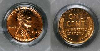   Cent PCGS PR65 Red, Rare GEM BLAZER From the Teich Collection  