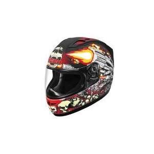 Icon Alliance SSR Bonecrusher Helmet   Small/Bonecrusher 