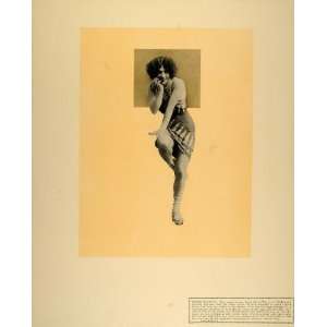  1912 Print Irene Bordoni Singer Film Theatre Actress 