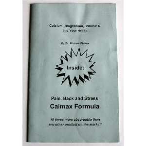   Health Pain, Back and Stress Calmax Formula Michael Pinkus Books