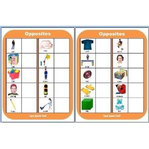  Opposites Board Learning Activities for Autism 