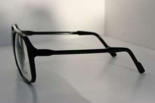 Large square Black clear lens Grandpa nerd glasses 50s Smart Eyewear 
