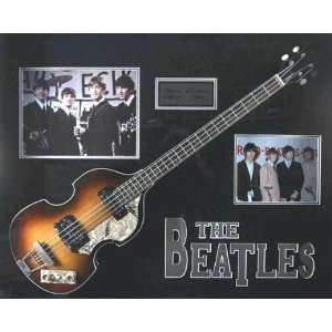  1966 Mint Hofner Bass signed by all 4 Beatles Sports 