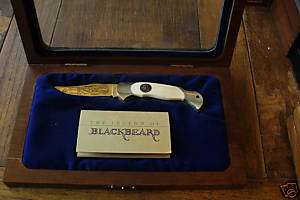 BOKER BLACKBEARD 1985 COMMEMORATIVE FOLDING KNIFE  