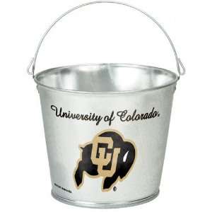  Colorado Buffaloes Bucket: 5 Quart Galvanized Pail: Sports 