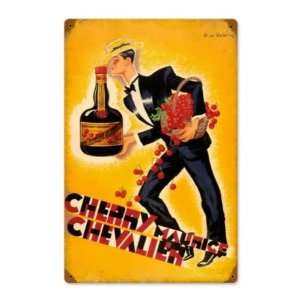  Cherry Brandy Drink Maurice Chevalier Vintage Metal Sign 