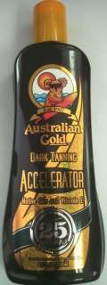australian gold dark accelerator tanning lotion type of product tan 