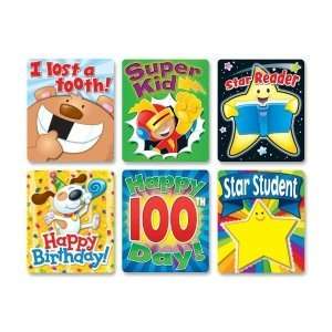  Carson Dellosa Braggin Badges Colorful Sticker Office 