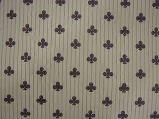 LOT 3 DR SCHUMACHER Tan Stripe Clover Wallpaper  