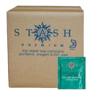 Stash Premium Moroccan Mint Green Tea, Tea Bags, 100 Count Box:  