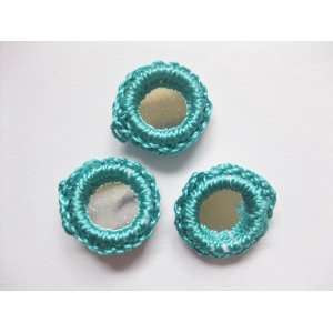   Gypst Hippy Crochet Mirror Bead Appliques cf2 Arts, Crafts & Sewing