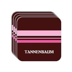  Personal Name Gift   TANNENBAUM Set of 4 Mini Mousepad 