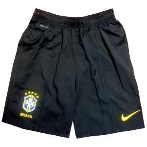  Brazil Boys Third Football Shorts 2011 12: Sports 