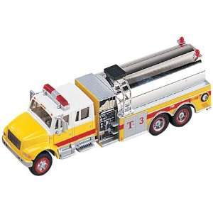    HO International Crew Cab Fire Tanker, Yellow/Wht: Toys & Games