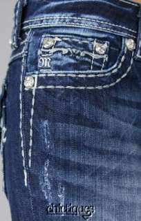 Miss Me Jeans Boyfriend Bermuda Shorts Plume Border Pocket JB5014M51 