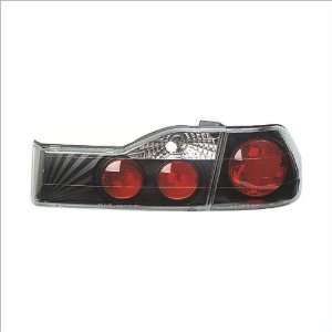    IPCW Black Tail Lights (1 Pair) 01 02 Honda Accord: Automotive