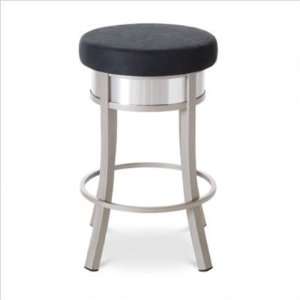 Malcolm 30 Swivel Barstool Swivel Type Memory Swivel, Finish Metal 