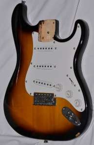 Fender Starcaster Strat Guitar Body Loaded Prewired VS  