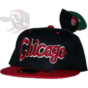  Chicago Bk/Rd. Script Snapback Hat Cap: Everything Else